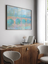 Monet Waterloo Bridge, London, at Sunset - Art Print